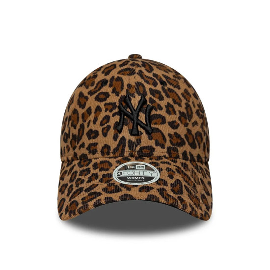 New Era Καπέλο New York Yankees Womens MLB Leopard Cord 9FORTY Adjustable Cap